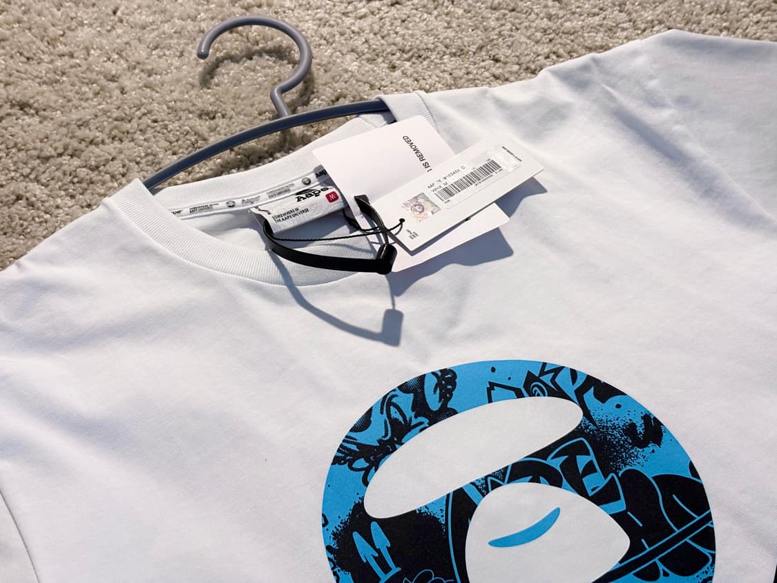 [무료배송] Aape 반팔 티셔츠 M (KR100)  새상품 상품이미지3