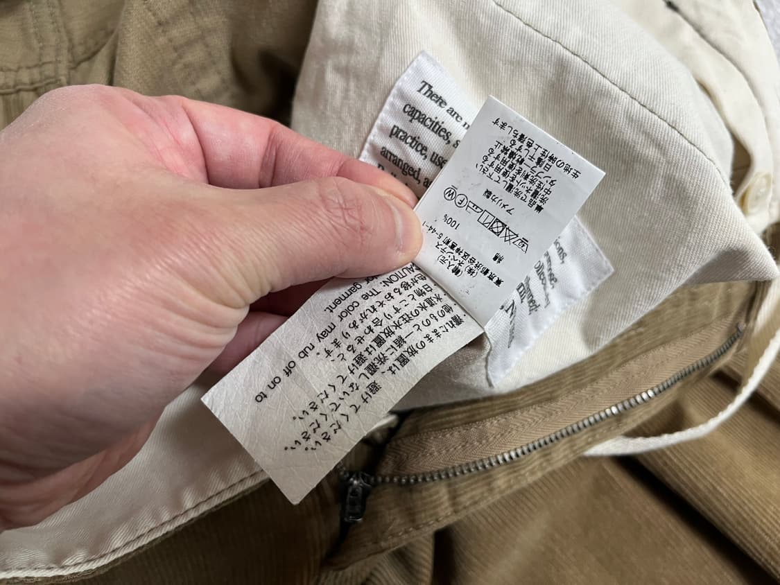 새상품)(M)엔지니어드가먼츠 14w 코듀로이 RF진 팬츠 진 상품이미지10