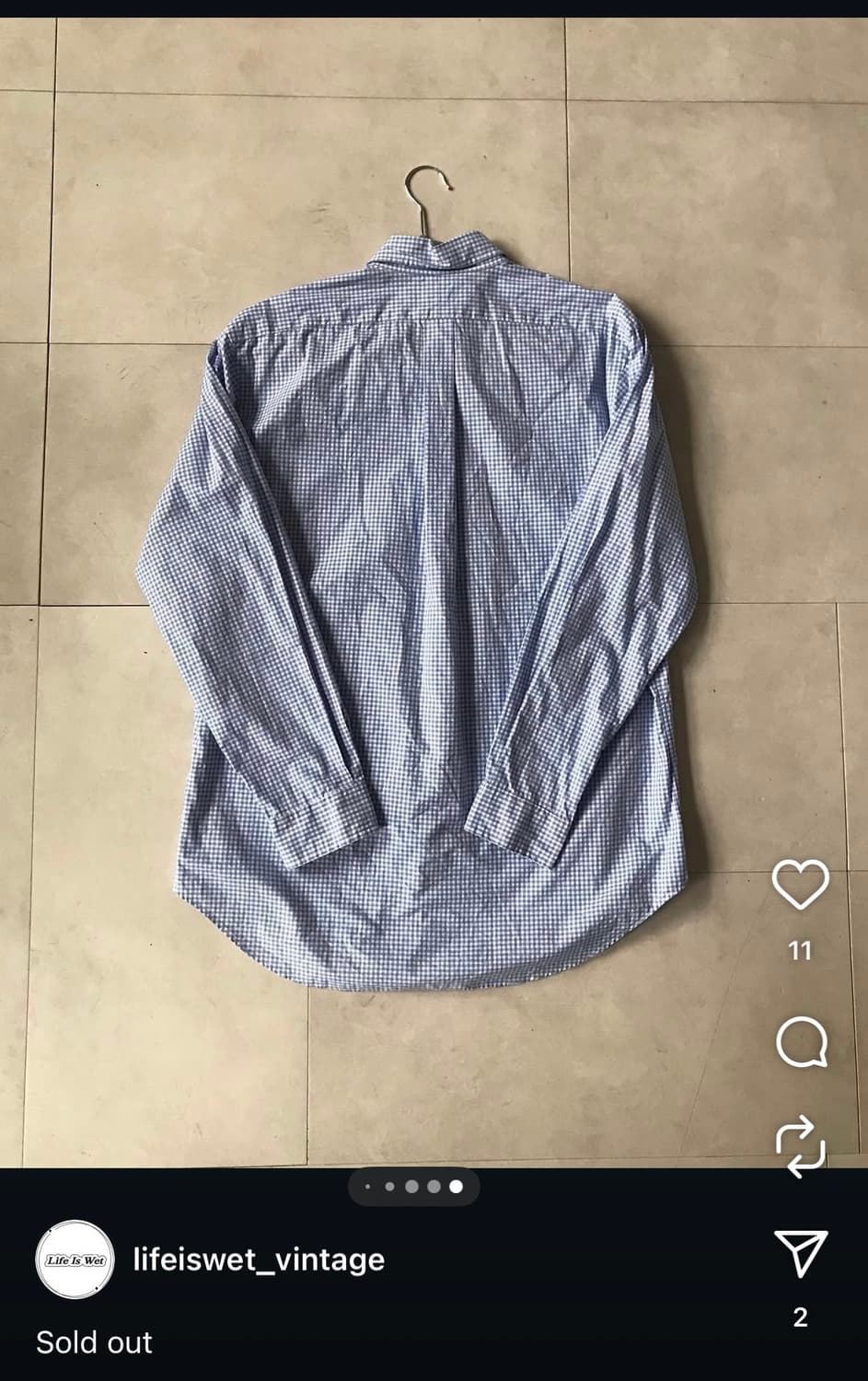 폴로 체크 셔츠 상품이미지9