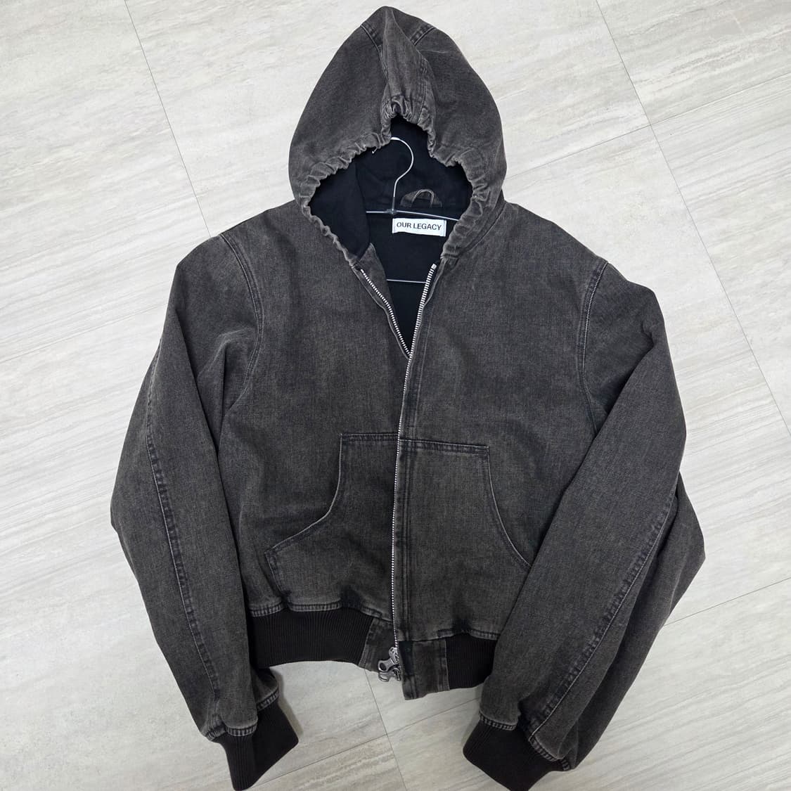 [46] 아워레가시 뱅크 워싱 데님 후드자켓 상품이미지1