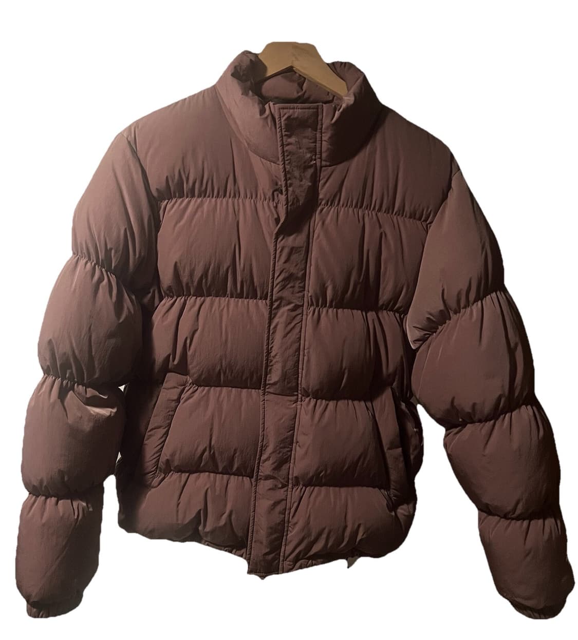 스투시 립스탑 다운 푸퍼 패딩 자켓 로즈 상품이미지1