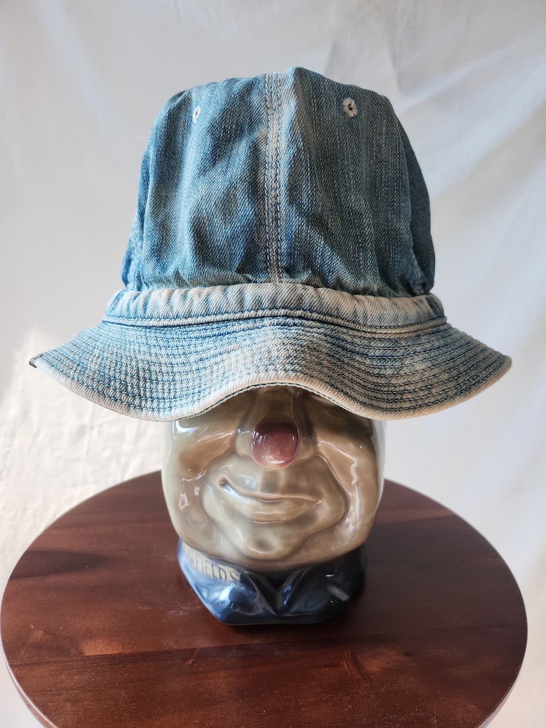 Decho Indigo-washed bucket hat 상품이미지2