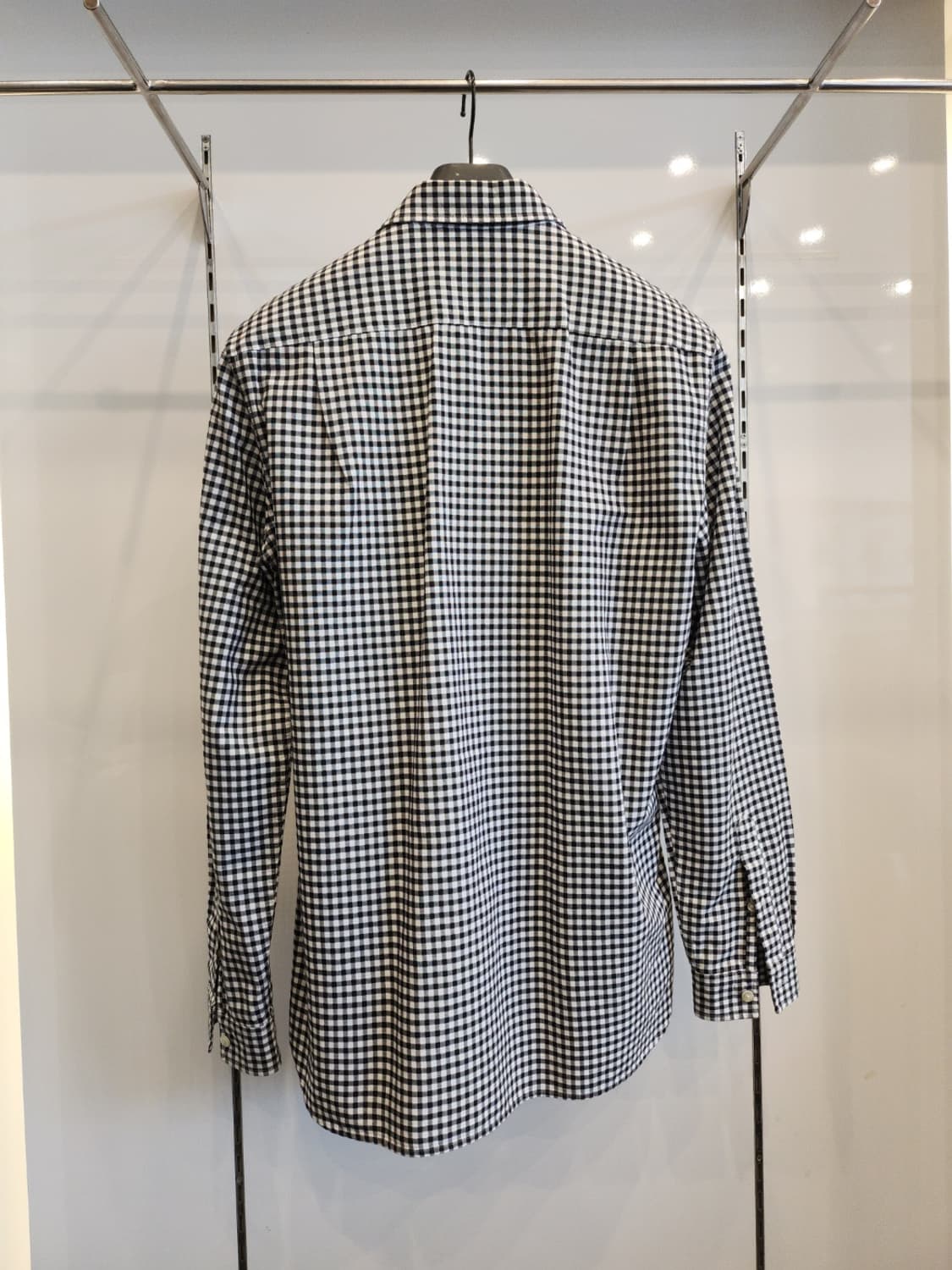 라코스테 체크셔츠 M 상품이미지2