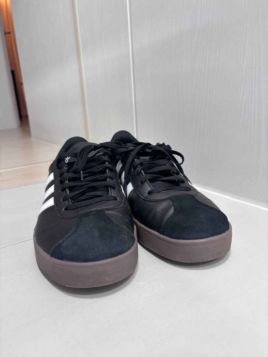 아디다스 VL 코트 베이스 코어 블랙 클라우드 화이트 280 상품이미지2