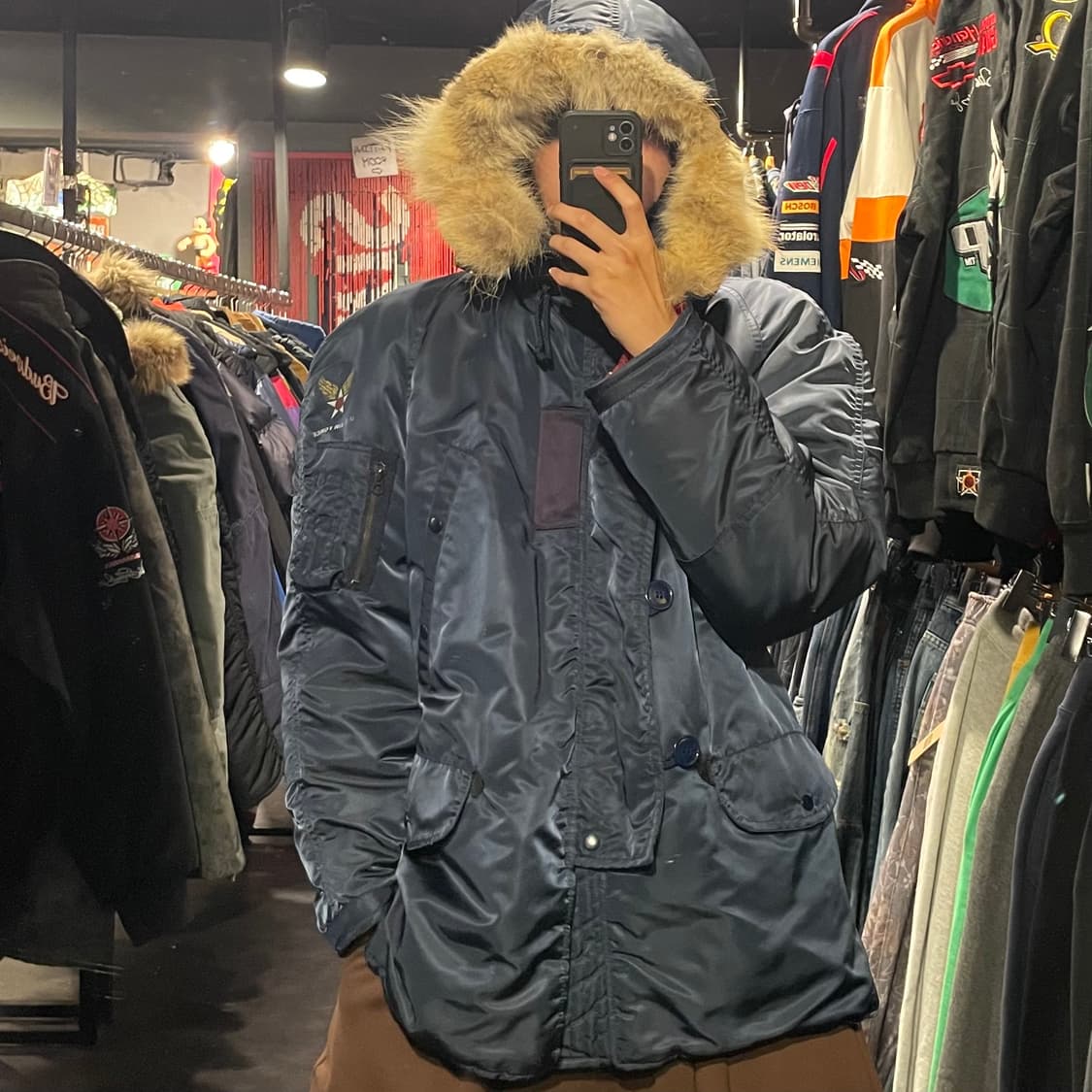 [IM] HOPE MFG 미군 N-3B 네이비 퍼후드 헤비자켓 상품이미지6