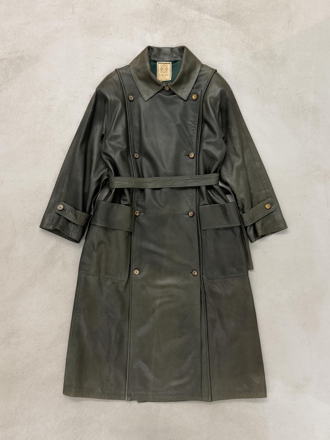 로에베 레더 코트 상품이미지3