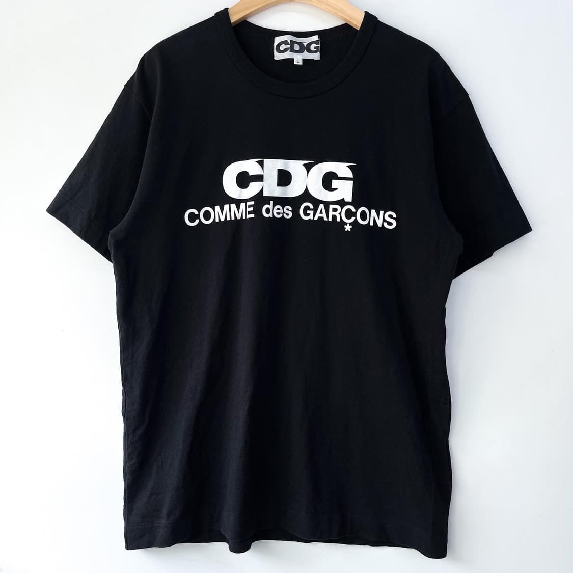 꼼데가르송 19S/S CDG 로고 블랙 티셔츠 상품이미지3