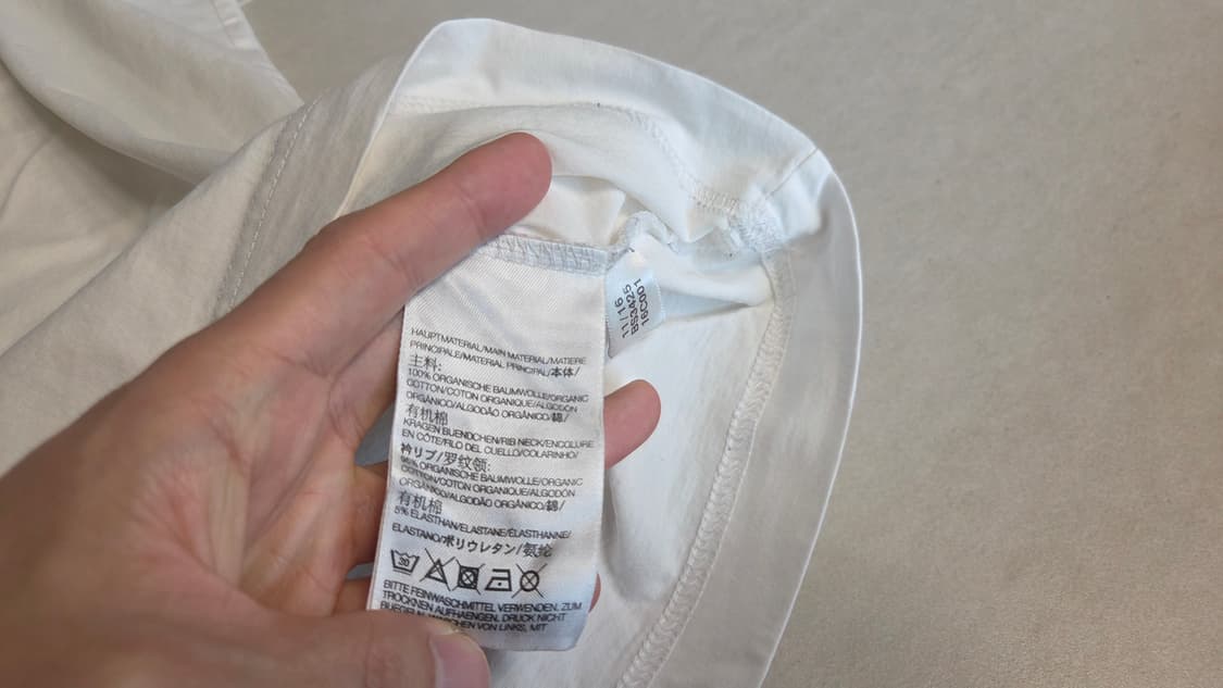 아디다스 Y-3 요지 야마모토 크루넥 반팔 티셔츠 상품이미지7