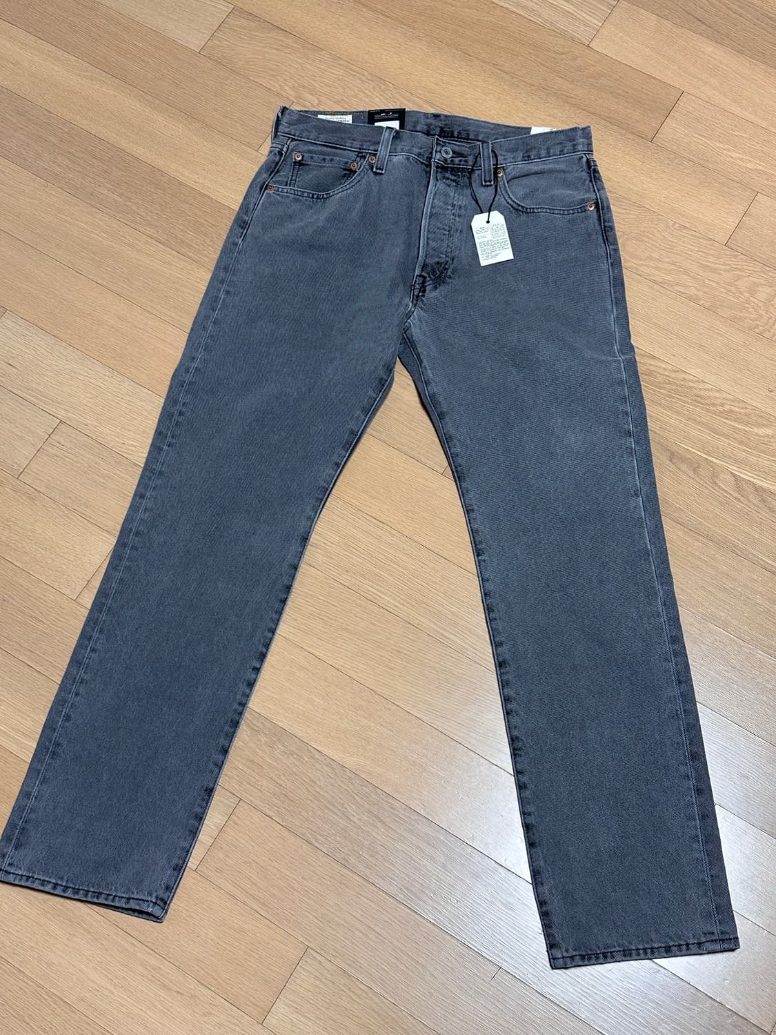 신품32*32 리바이스 501 그레이 상품이미지1