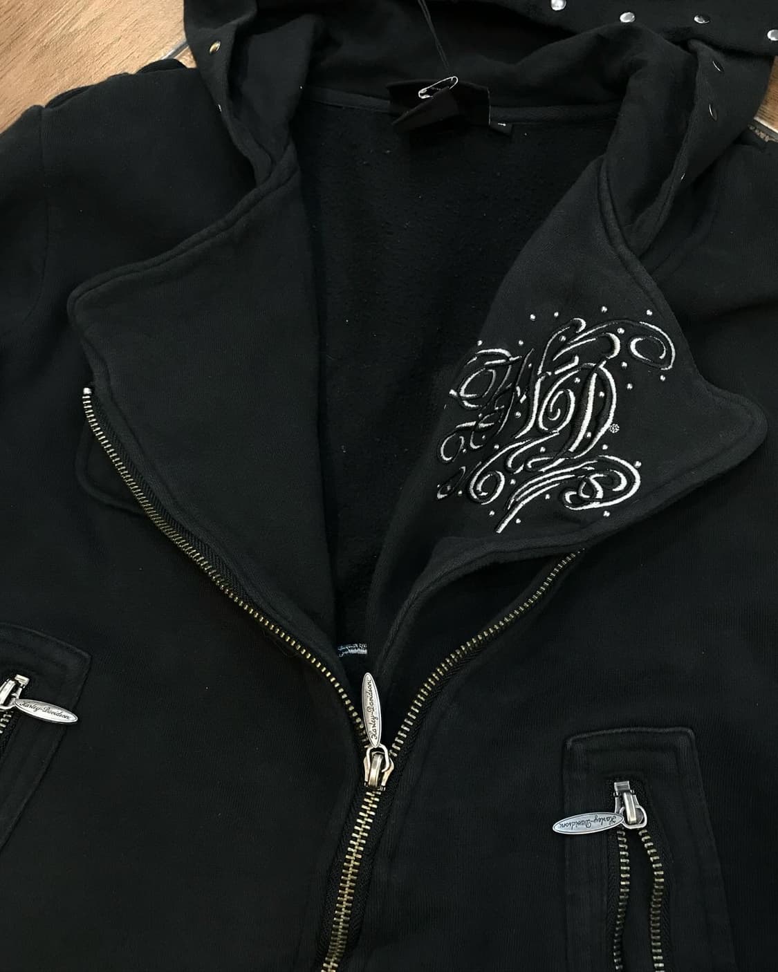 Harley-Davidson Embroidery Unbalance Jk 상품이미지8