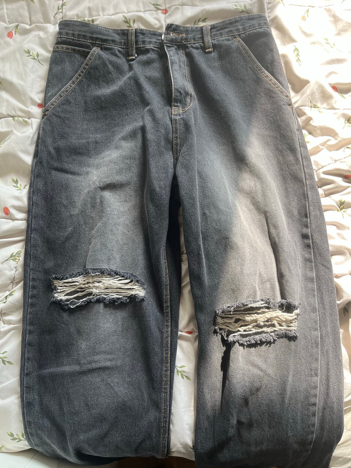 위캔더스 레이싱 데님팬츠 상품이미지2