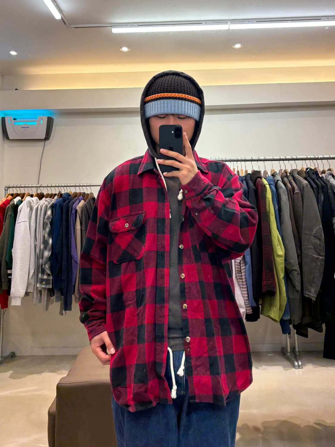 필드앤스트림 체크패턴 플란넬 셔츠 상품이미지7