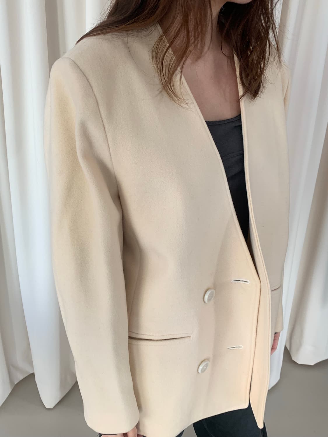 80's "Christian Dior Sports" wool double 상품이미지3