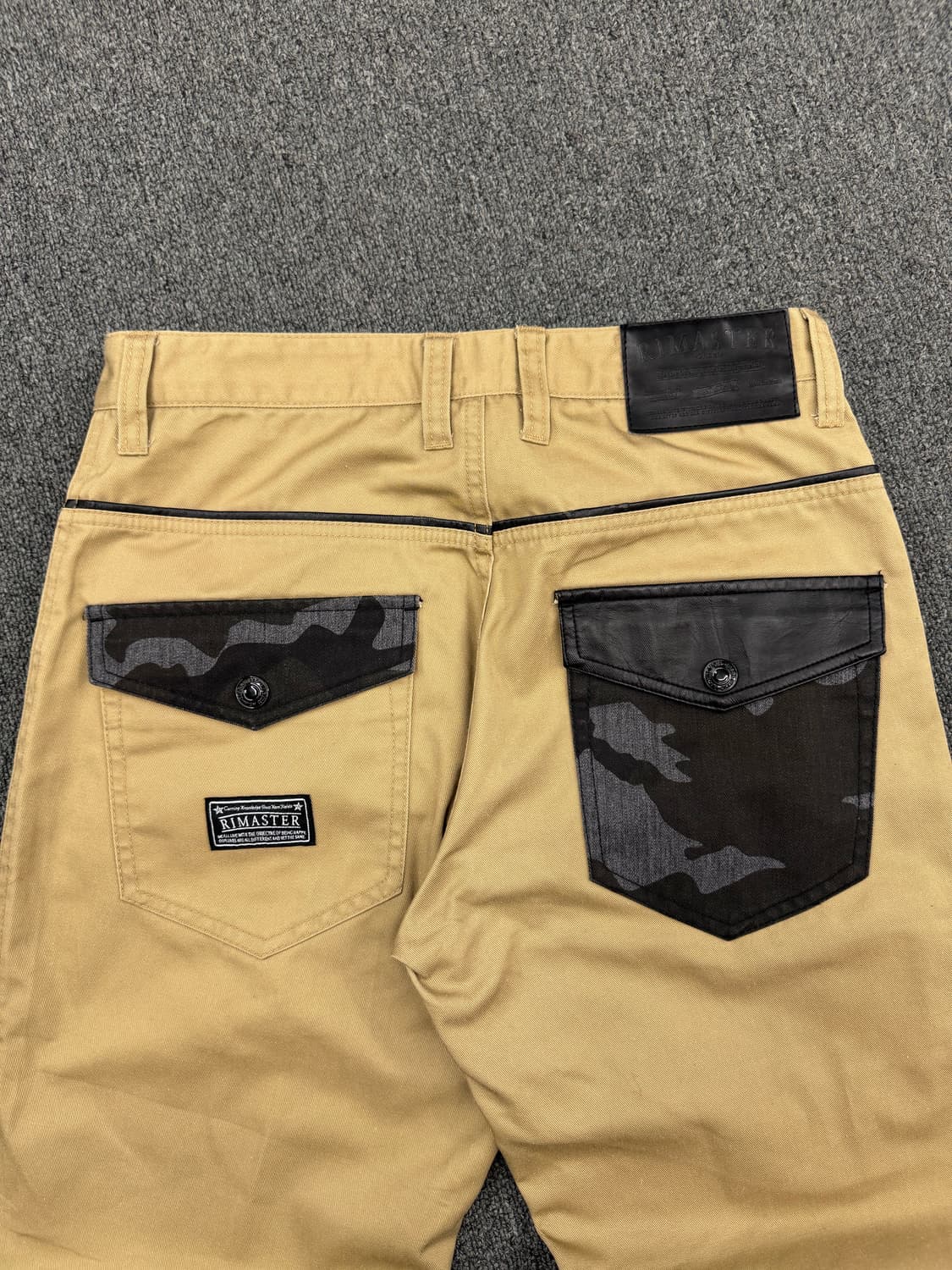 M)Rimaster 빈티지 카모 포인트 베이지 코튼팬츠 상품이미지7