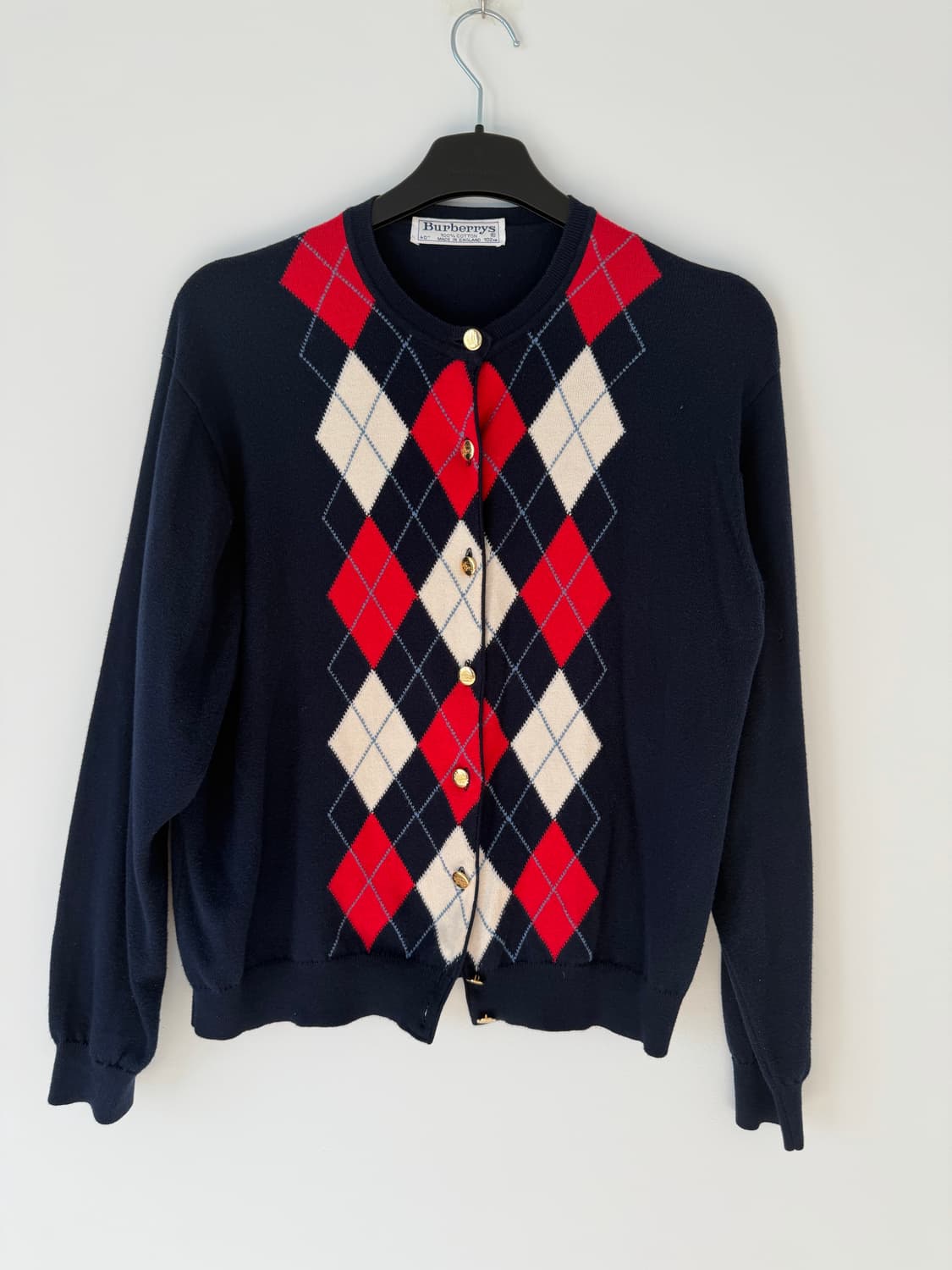 버버리 빈티지 가디건  상품이미지1