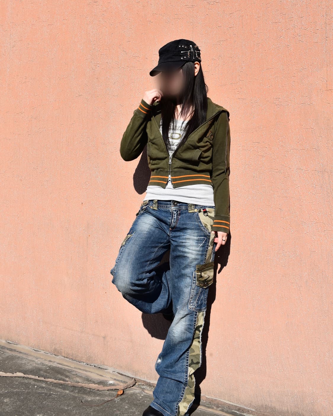 타미힐피거 카키 집업 후디 상품이미지5