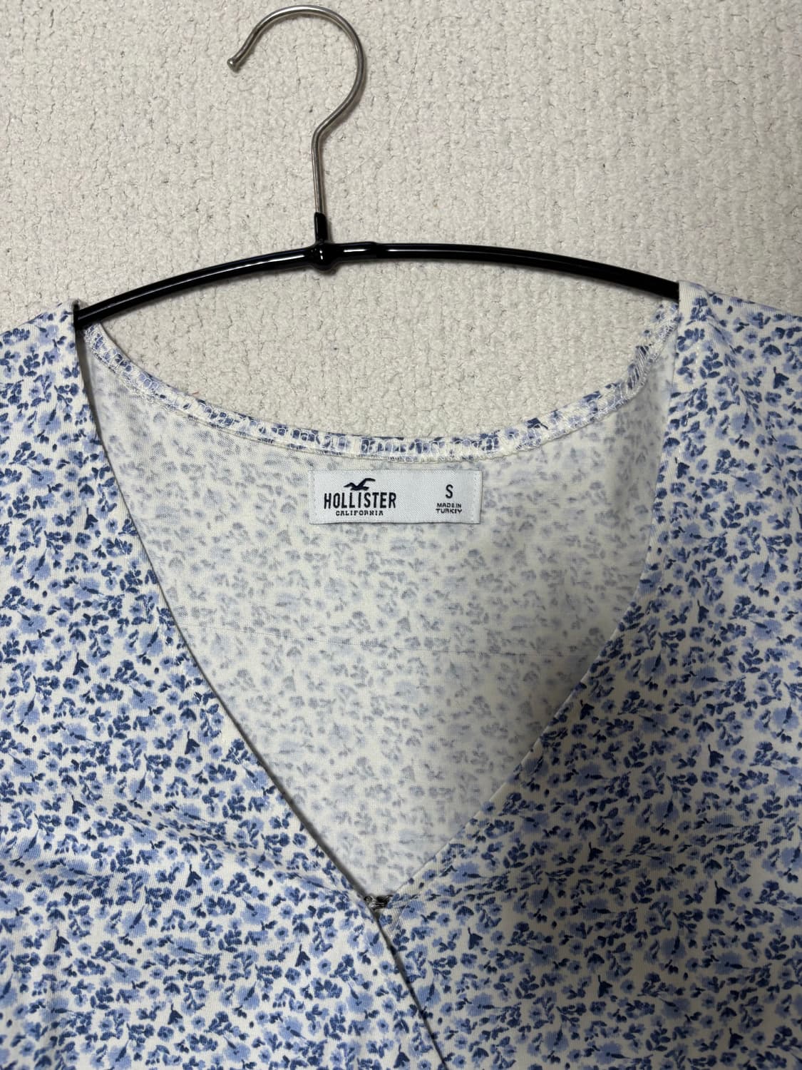 홀리스터 플라워 패턴 랩 스타일 원피스 S  상품이미지3