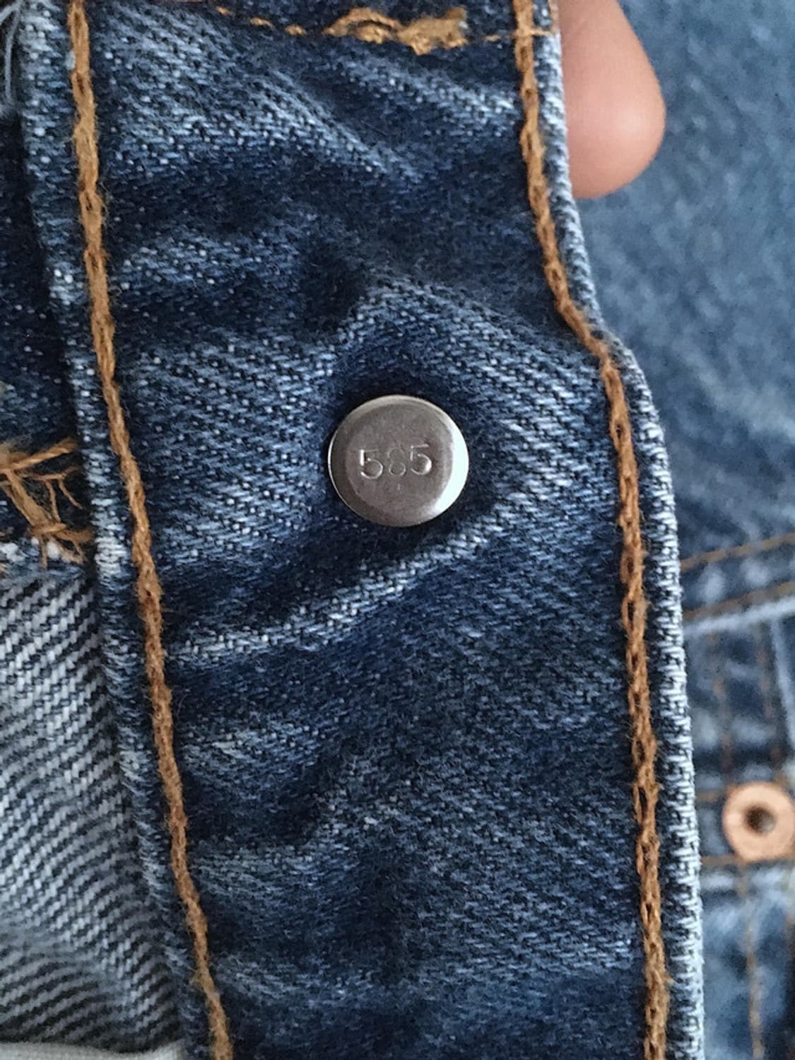 90s USA made 517 boots-cut denim pant 상품이미지6