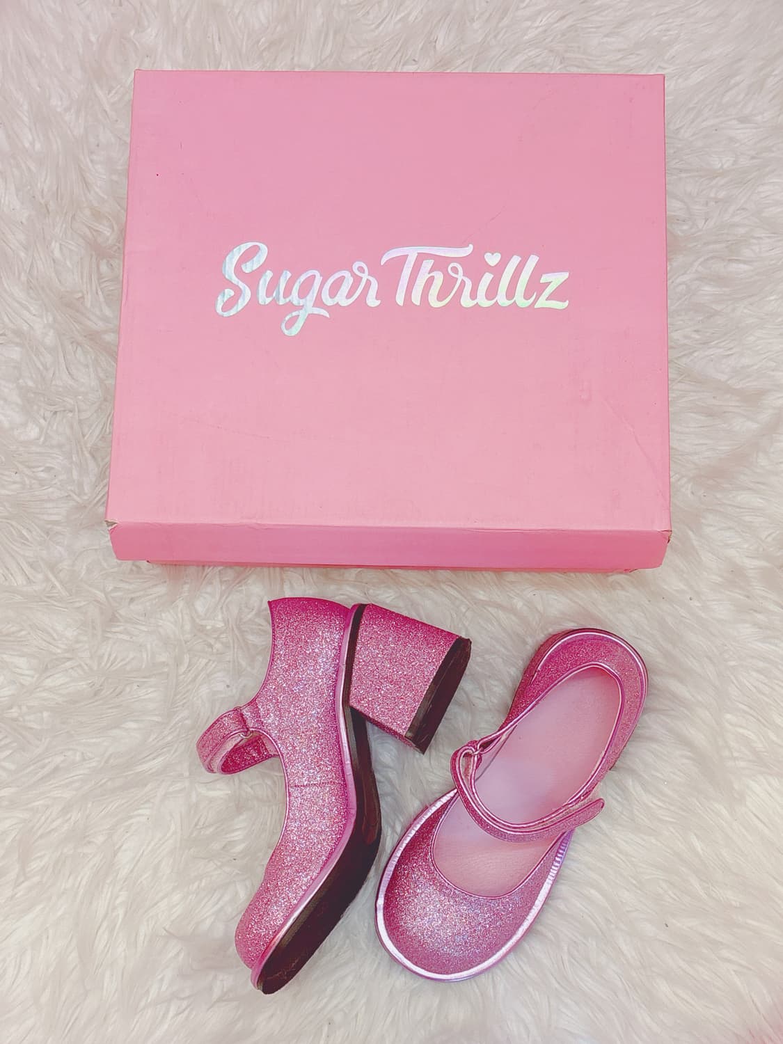 Sugar Thrillz glitter chunky mary janes 상품이미지8