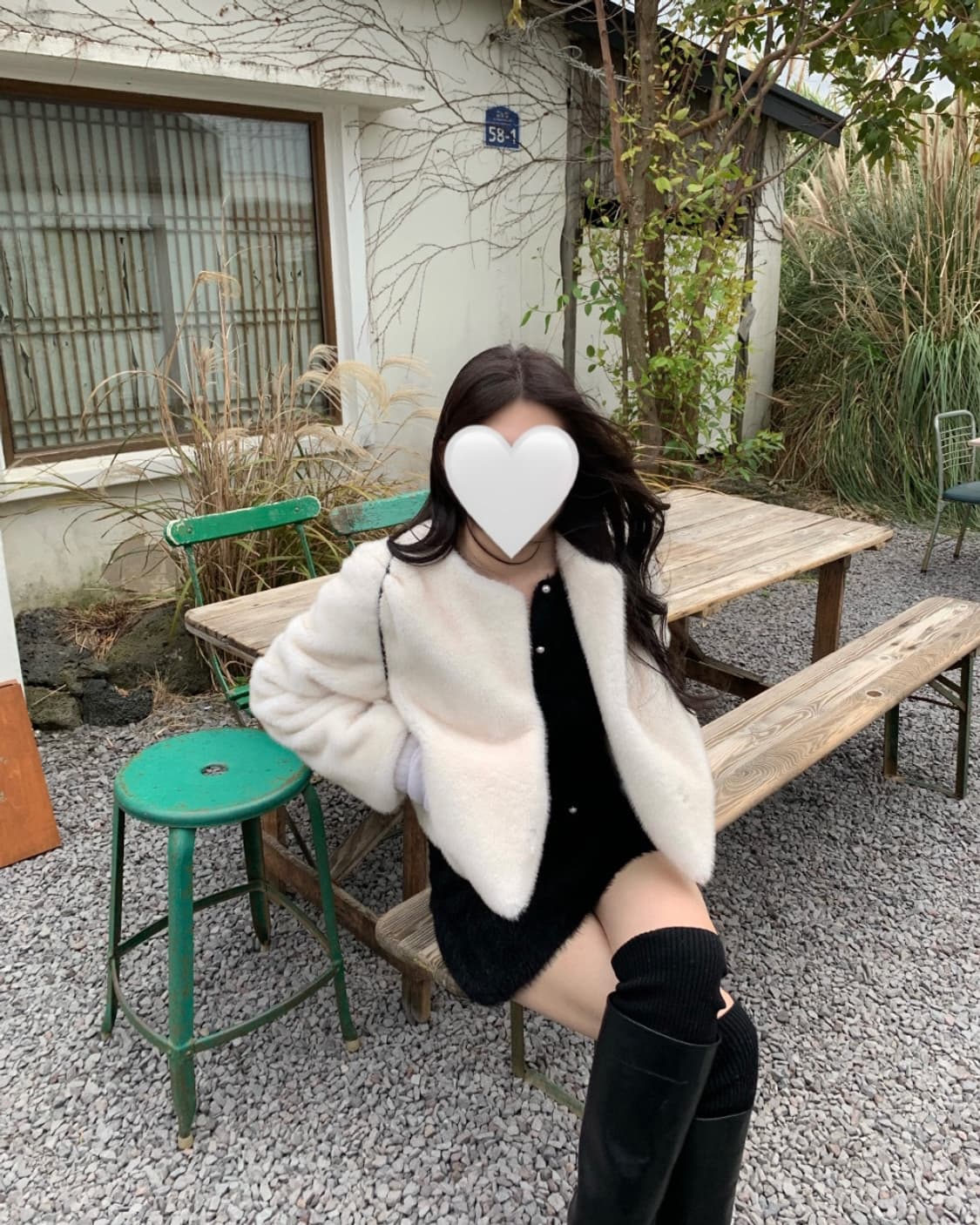 온트 홀리데이 퍼자켓 퍼 코트 뽀글이 타낫 샵리즈 온드민 포에토 위아썸 상품이미지1