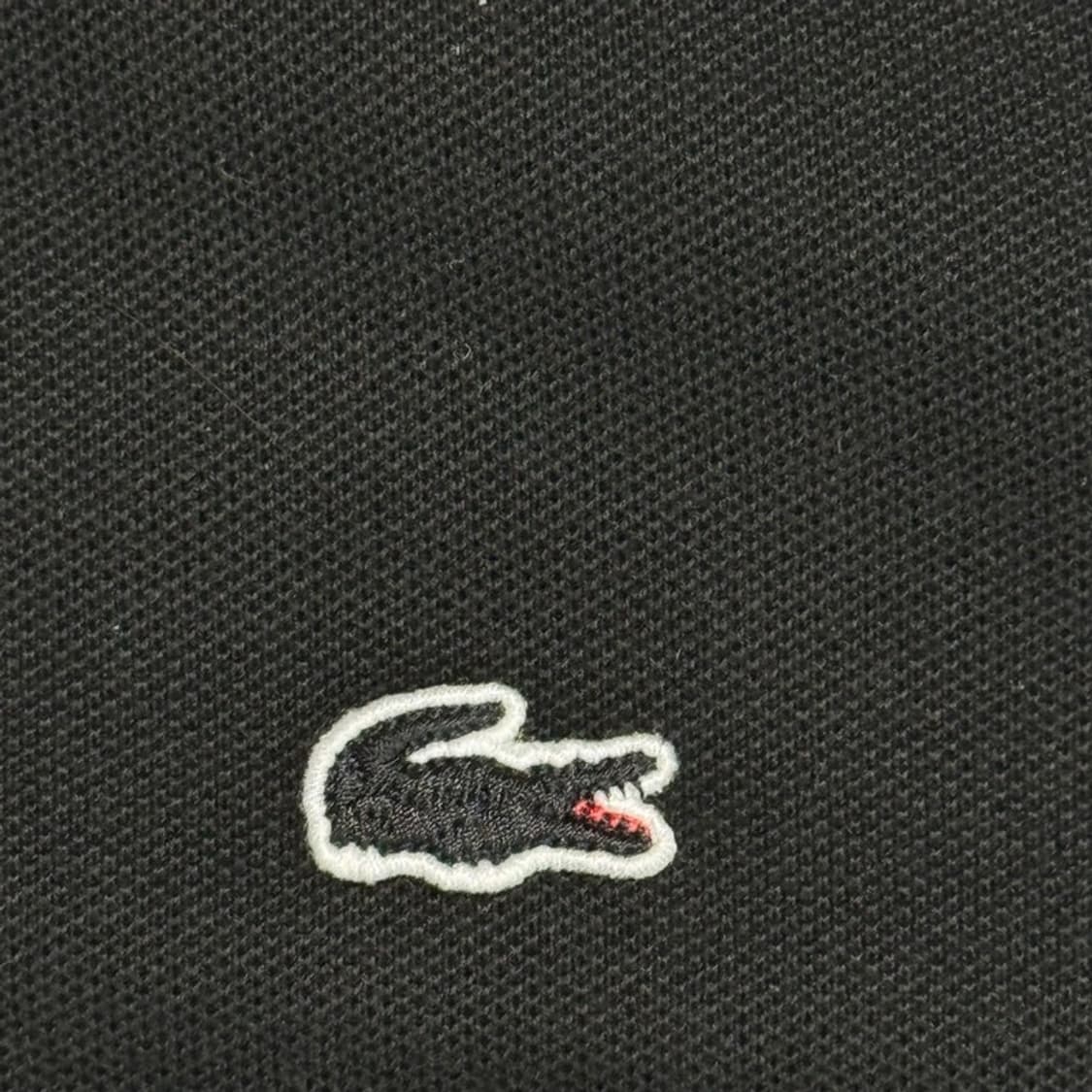 LACOSTE 슬림핏 폴로 원피스 블랙 36 상품이미지3