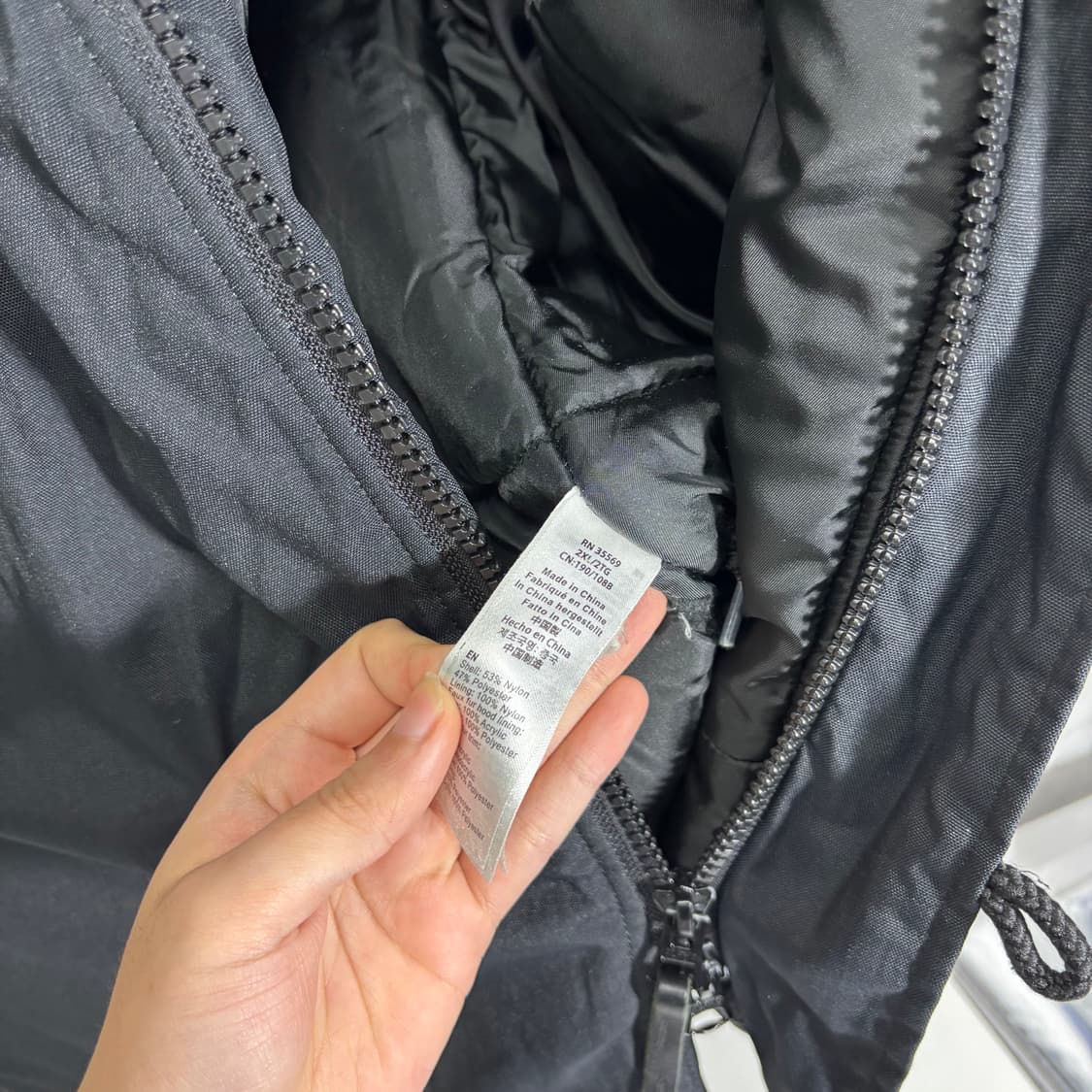 2XL 알파인더스트리 블랙 N3B 야상점퍼 상품이미지5