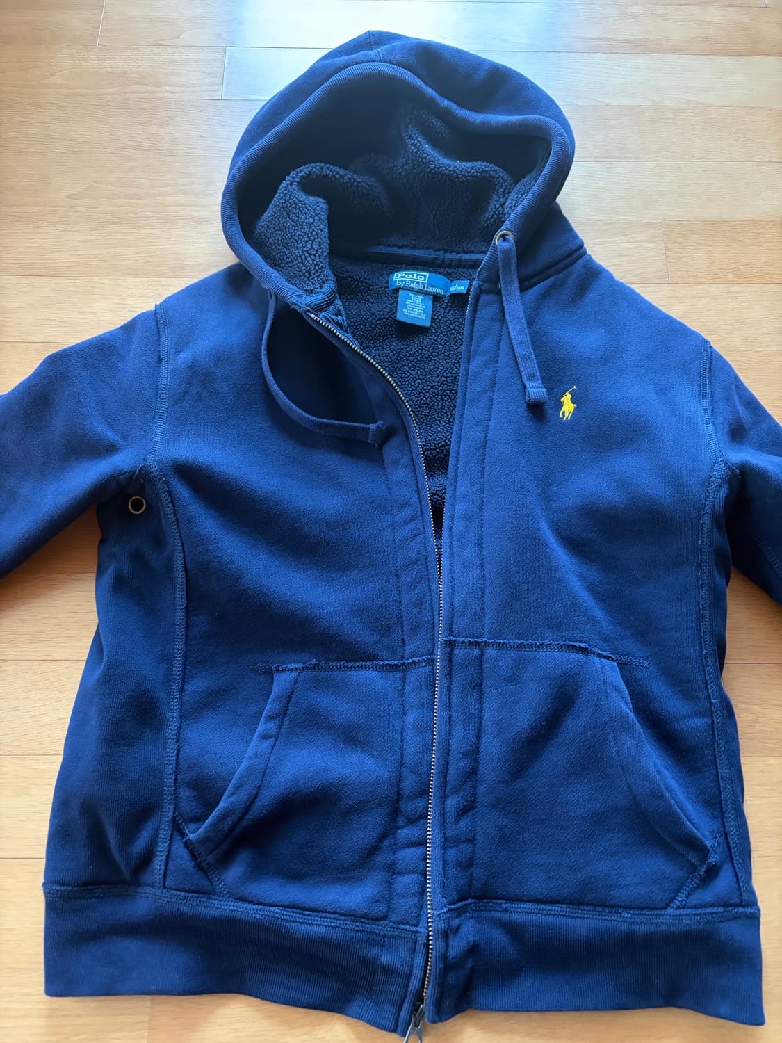 폴로 털후드집업 상품이미지1