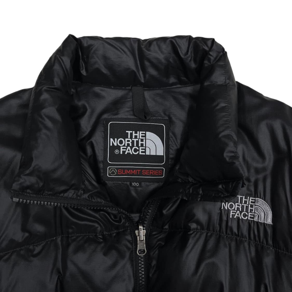 노스페이스 서밋시리즈 로고 블랙 패딩 100 상품이미지4