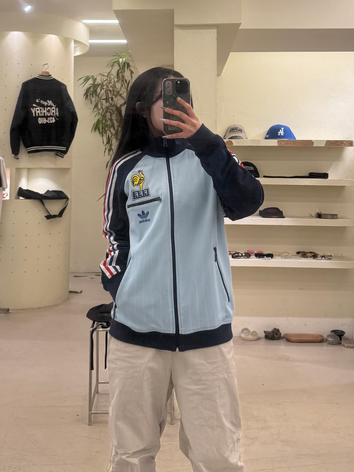 아디다스 프랑스 FFF 트랙탑  상품이미지1