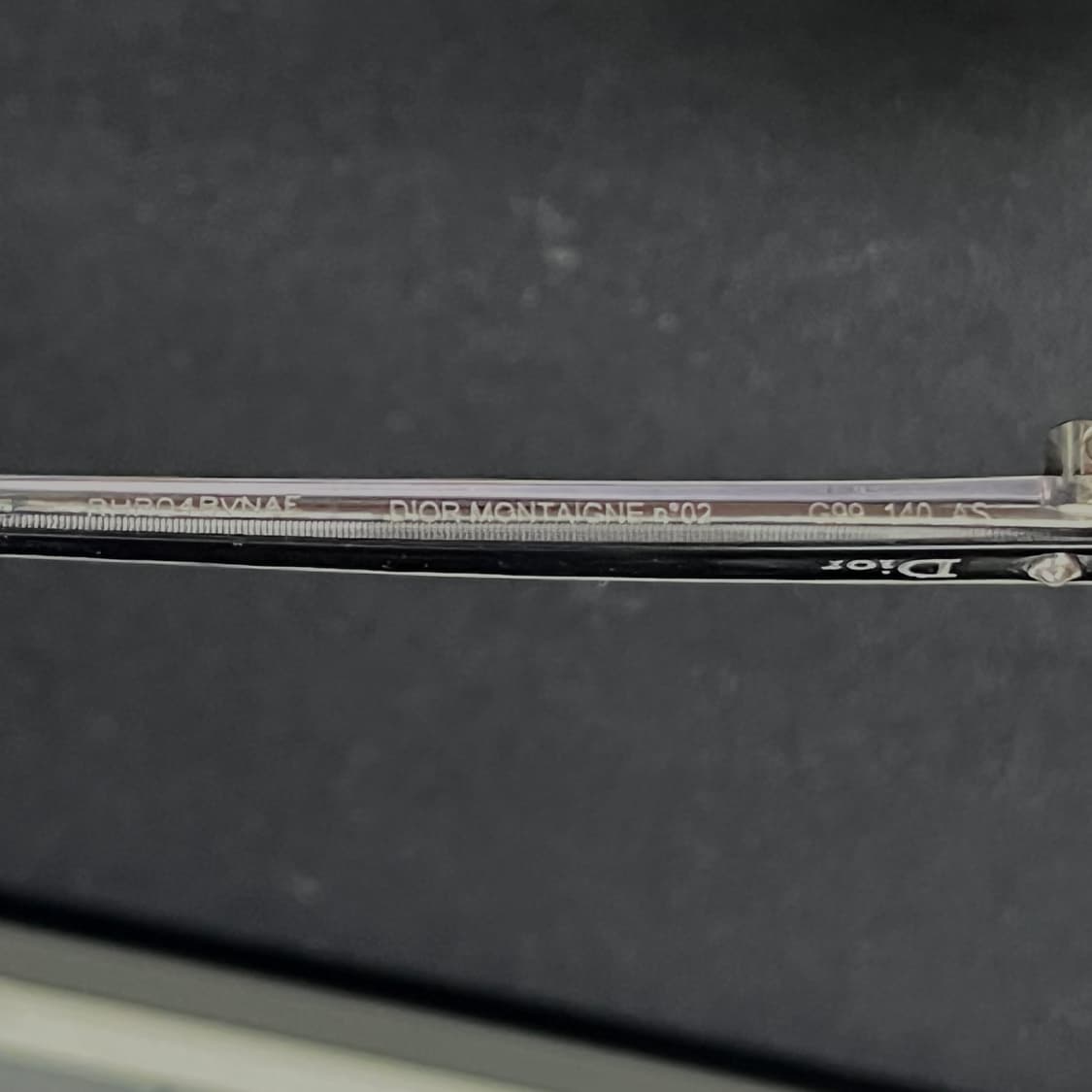 DIOR 몽테뉴 안경 블랙 (여성 사이즈) 상품이미지4