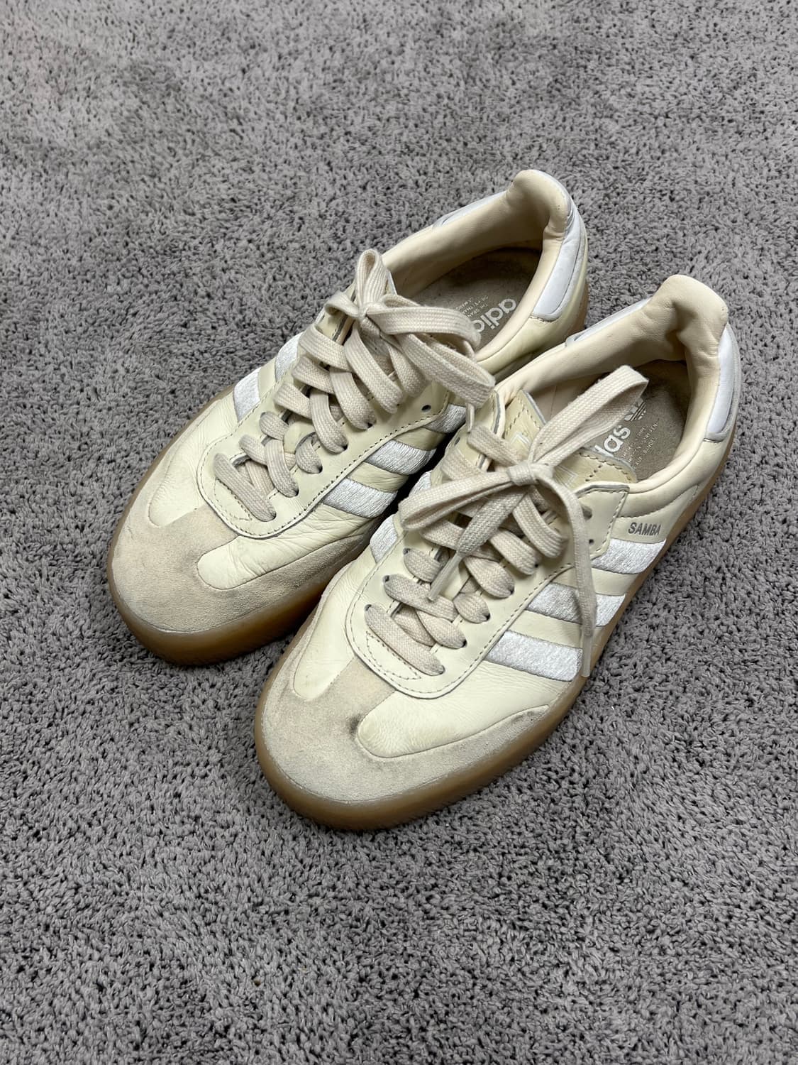 (230) 아디다스 삼배 원더 화이트 실버 메탈릭 상품이미지2