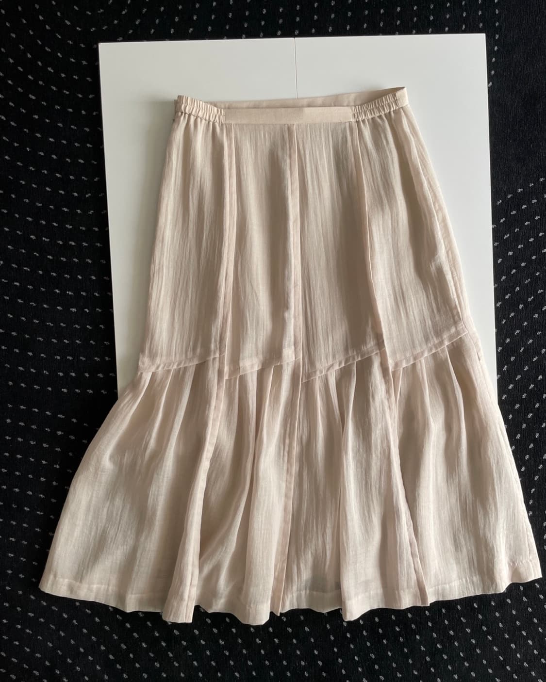 sheer long skirt 상품이미지2