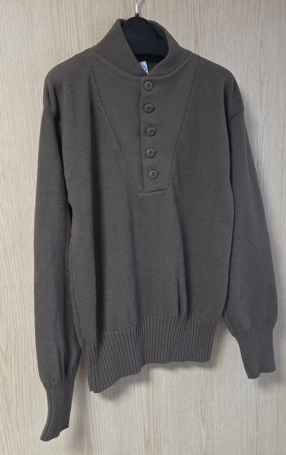 DSCP 미군 5 버튼 스웨터 코만도 니트 상품이미지2