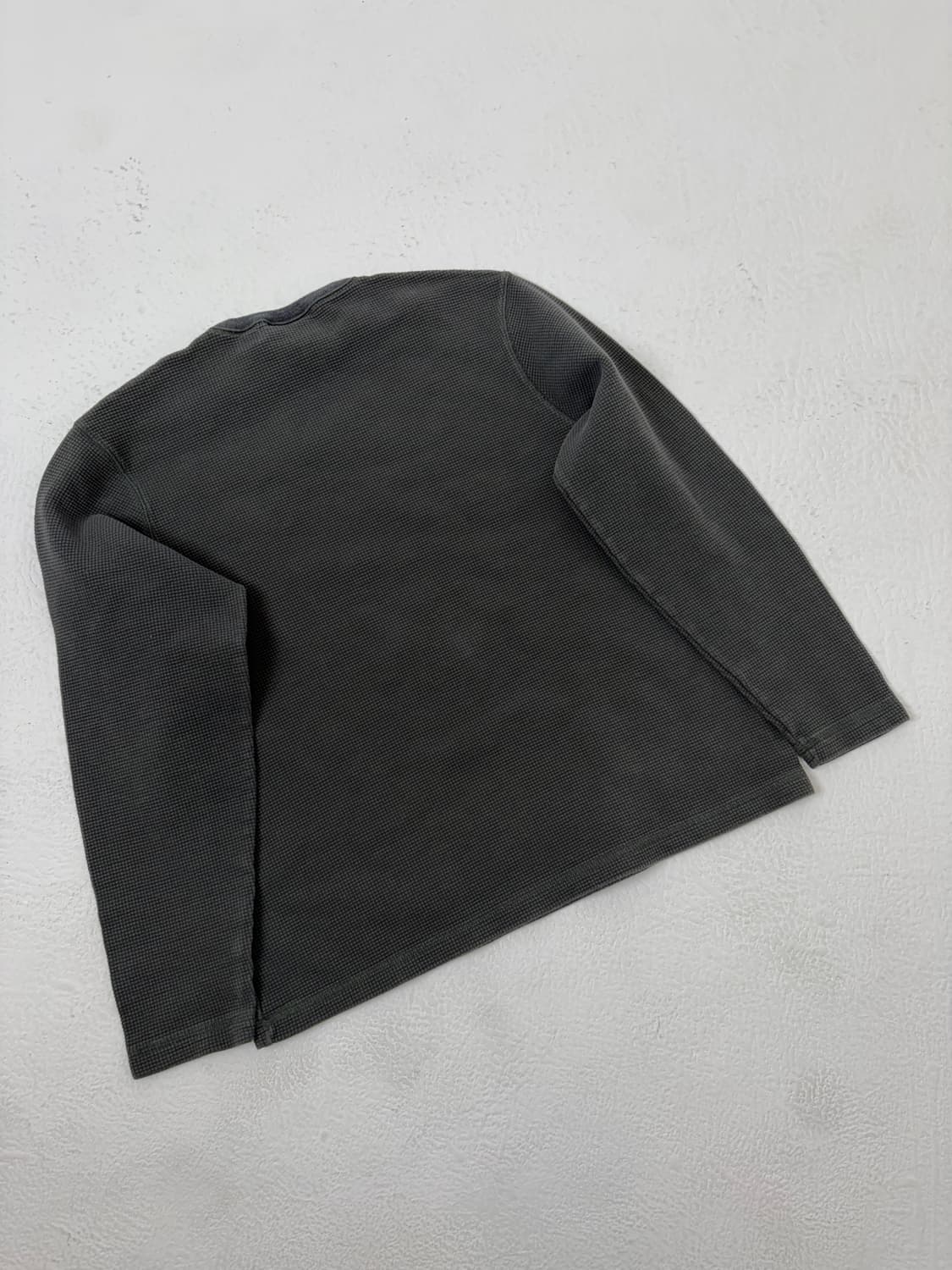 00s DKNY Thermal Tee (olive grey) 상품이미지2