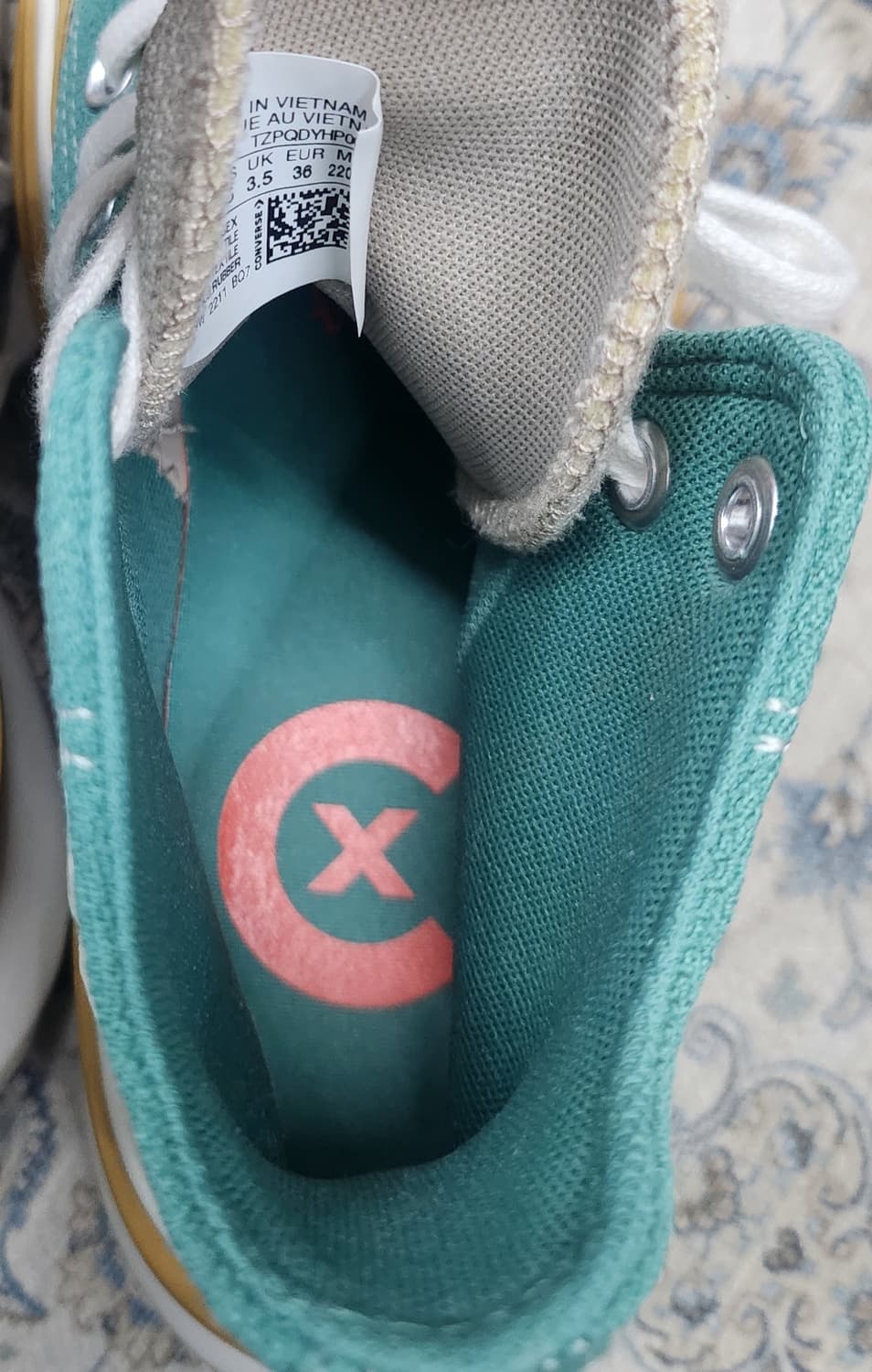 컨버스 런스타 레거시 CX 알게 코스트 220mm (230까지 가능) 상품이미지7