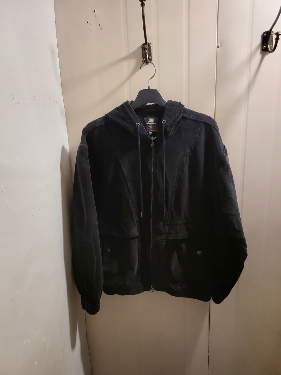 [100]뉴발란스 후드 코듀로이 자켓 상품이미지1