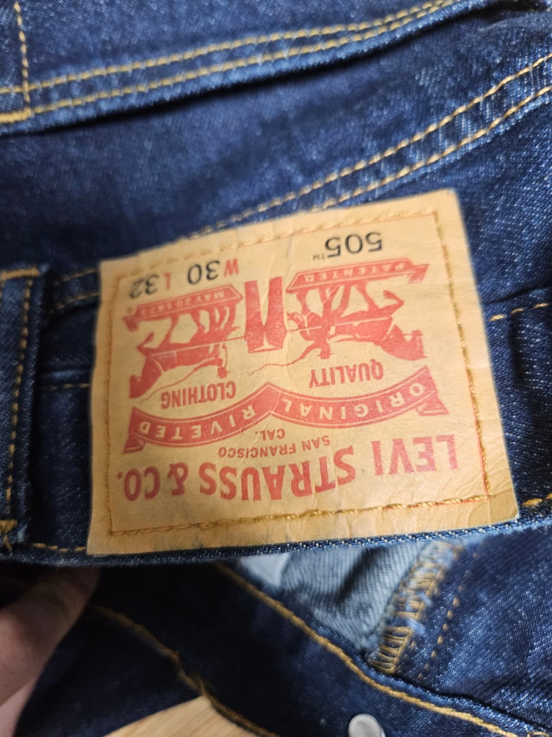 리바이스 505 데님 30 상품이미지3