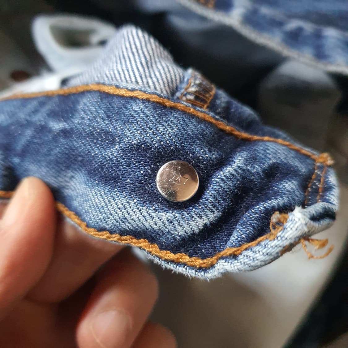 00s 유럽 리바이스501 데님 팬츠 no.14 상품이미지5