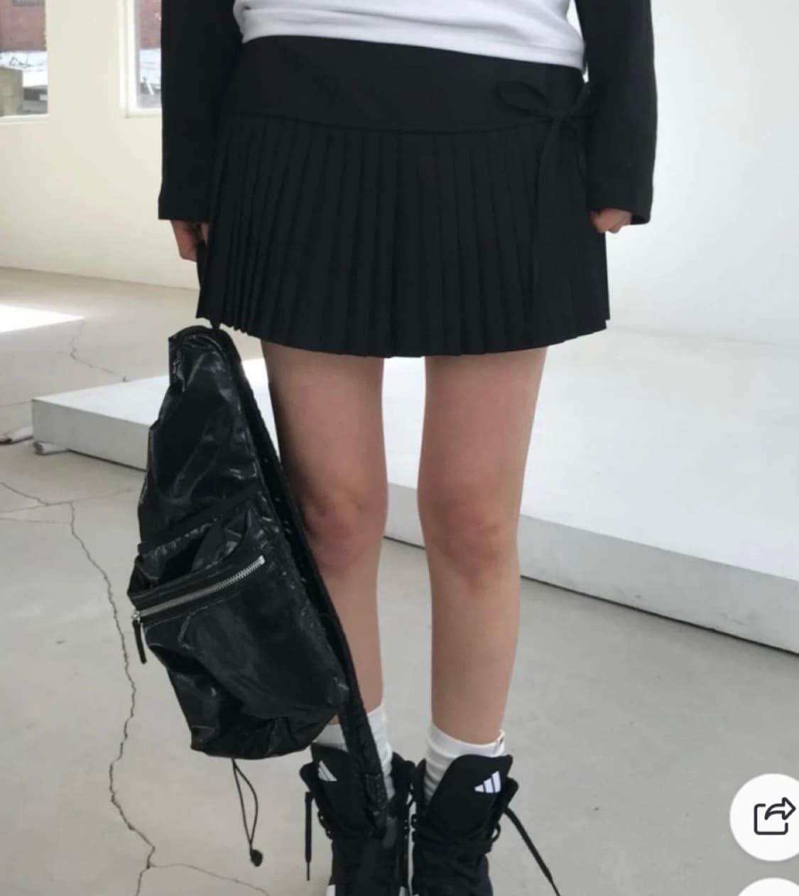 위아 웬디 플리츠 스커츠 팬츠 상품이미지2