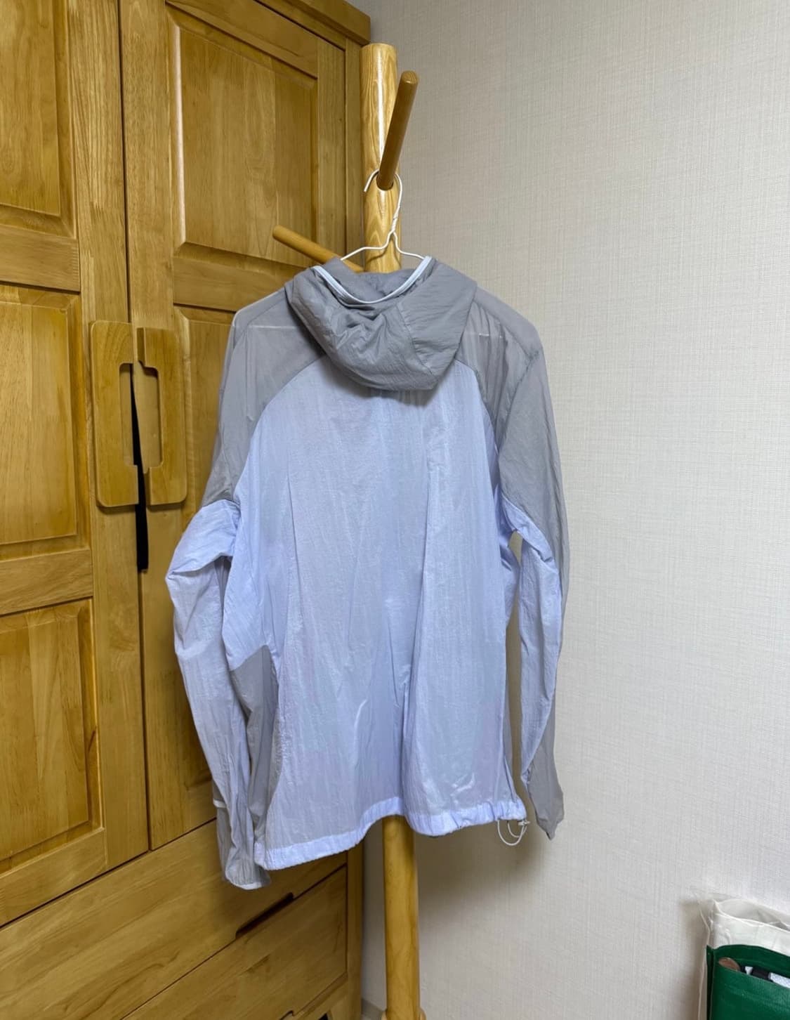 산산기어 에어 대쉬 자켓 라이트 그레이 24SS 상품이미지4