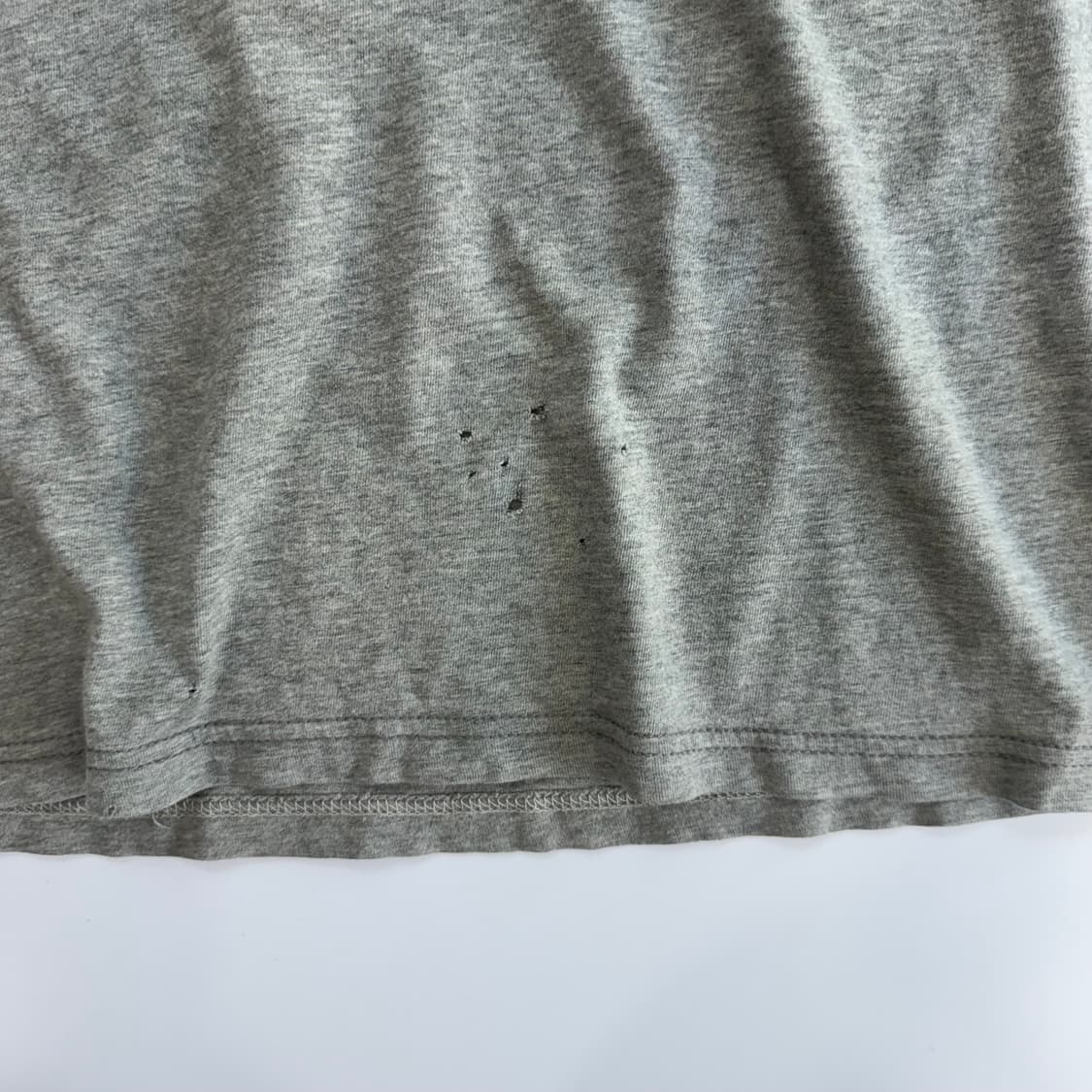 Abercrombie 아베크롬비 스펠아웃 그런지 로고 그레이 반팔 상품이미지6