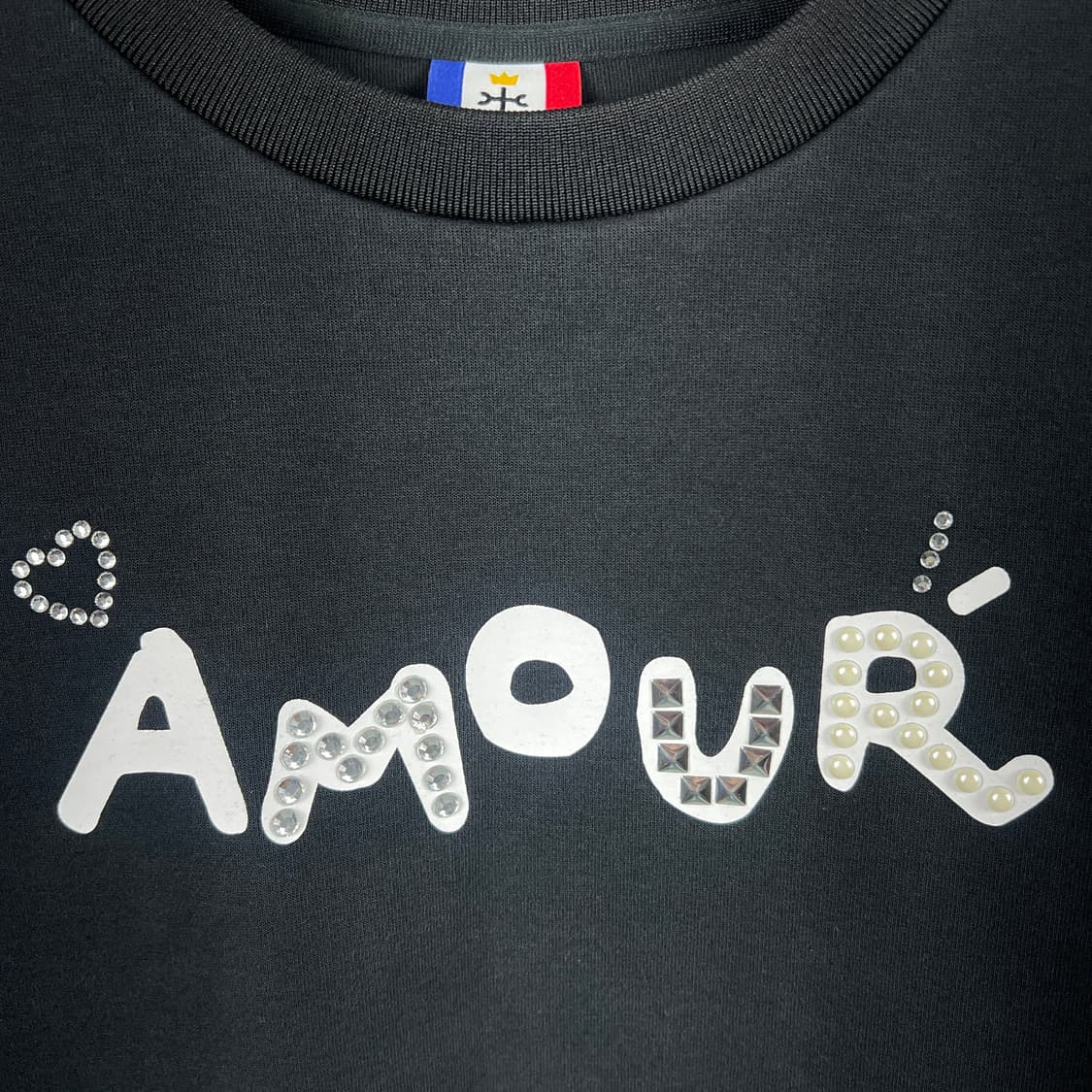 까스텔바작 여성 AMOUR 비즈 장식 맨투맨 90 상품이미지3