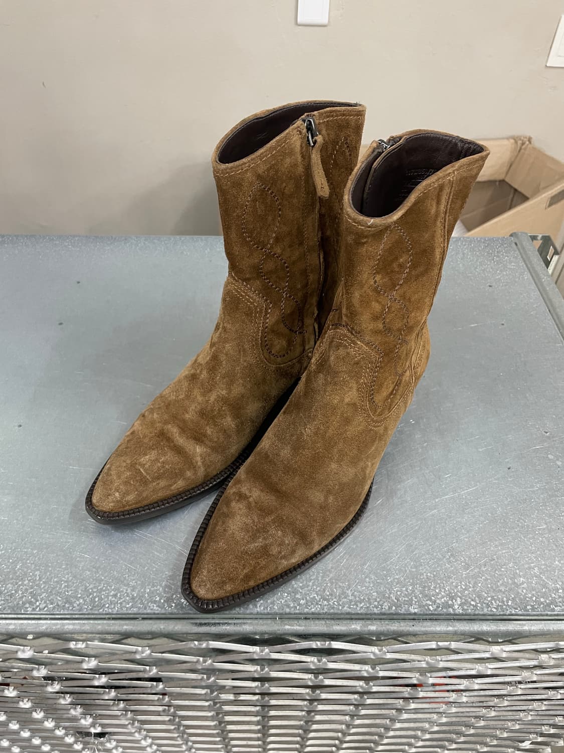 마시모두띠 스웨이드 웨스턴 부츠 38 상품이미지2