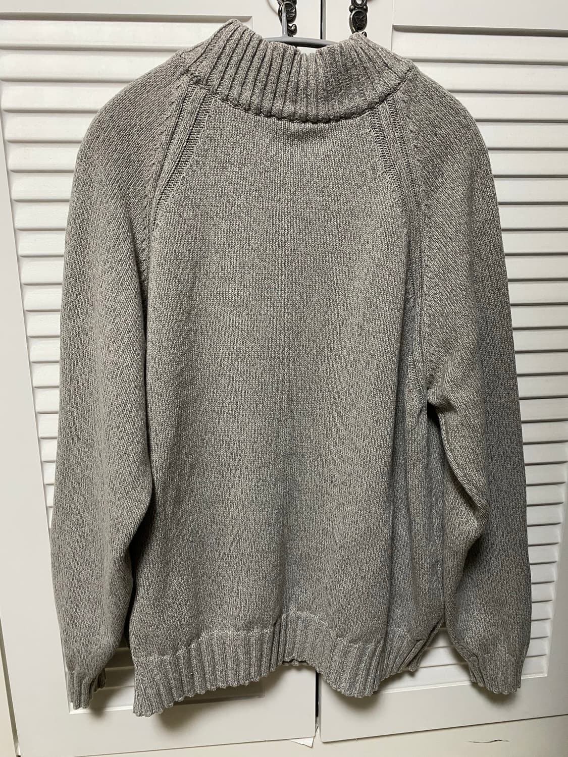 산산기어 니트 스너그 세이지 컬러 상품이미지7