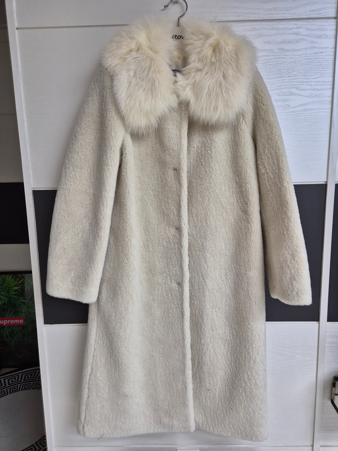 ITOV.아이토브.폭스퍼카라롱코트 상품이미지1