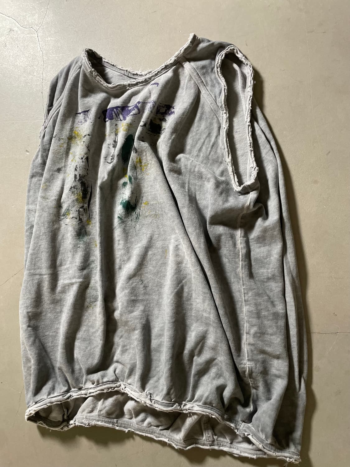 KZ Atelier Custom Distressed Sweat Top 상품이미지2