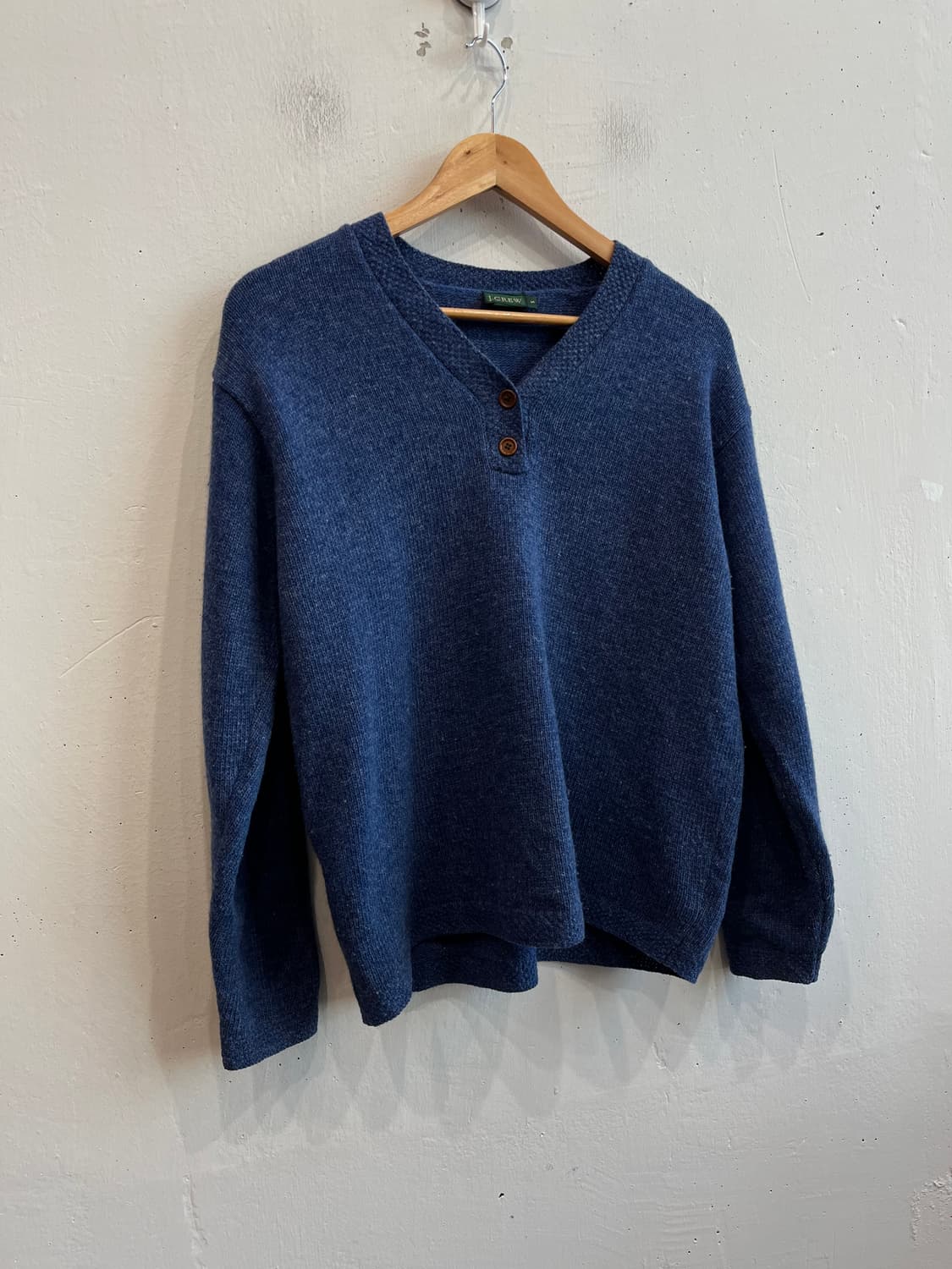 J CREW 제이크루 램스울 버튼업 니트 우먼즈 상품이미지1