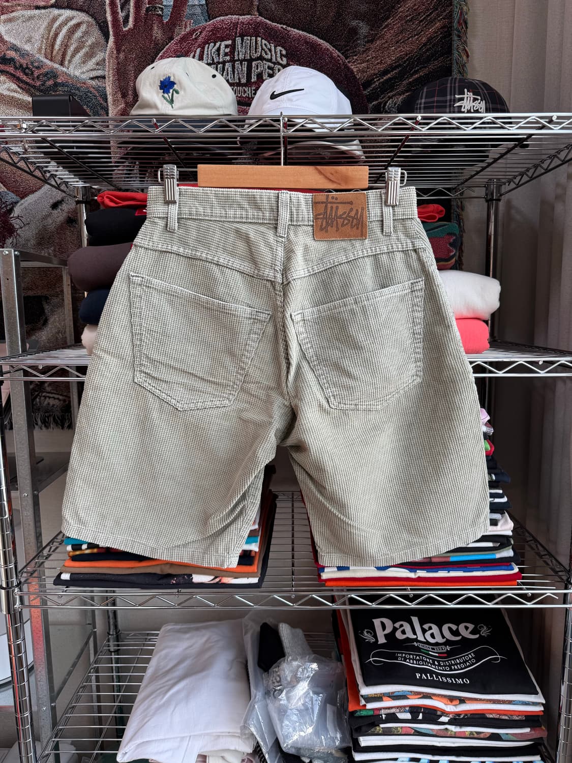 90s 스투시 코듀로이 숏 팬츠 상품이미지3