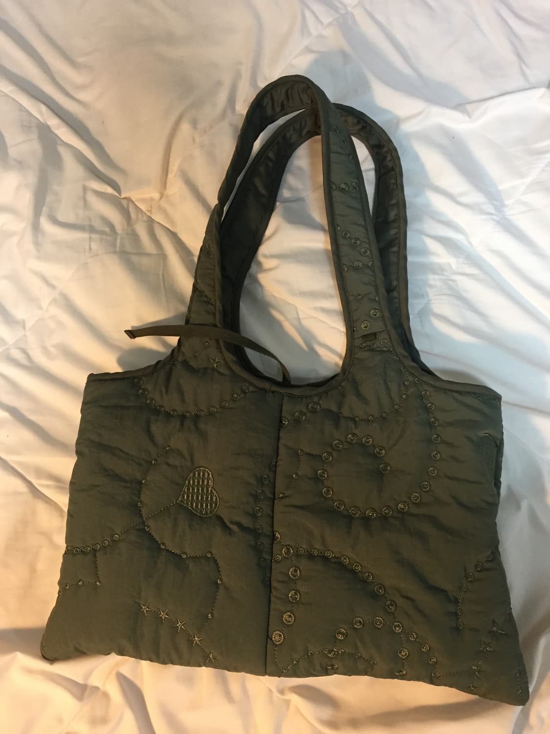 포에브 패딩 숄더백 상품이미지1