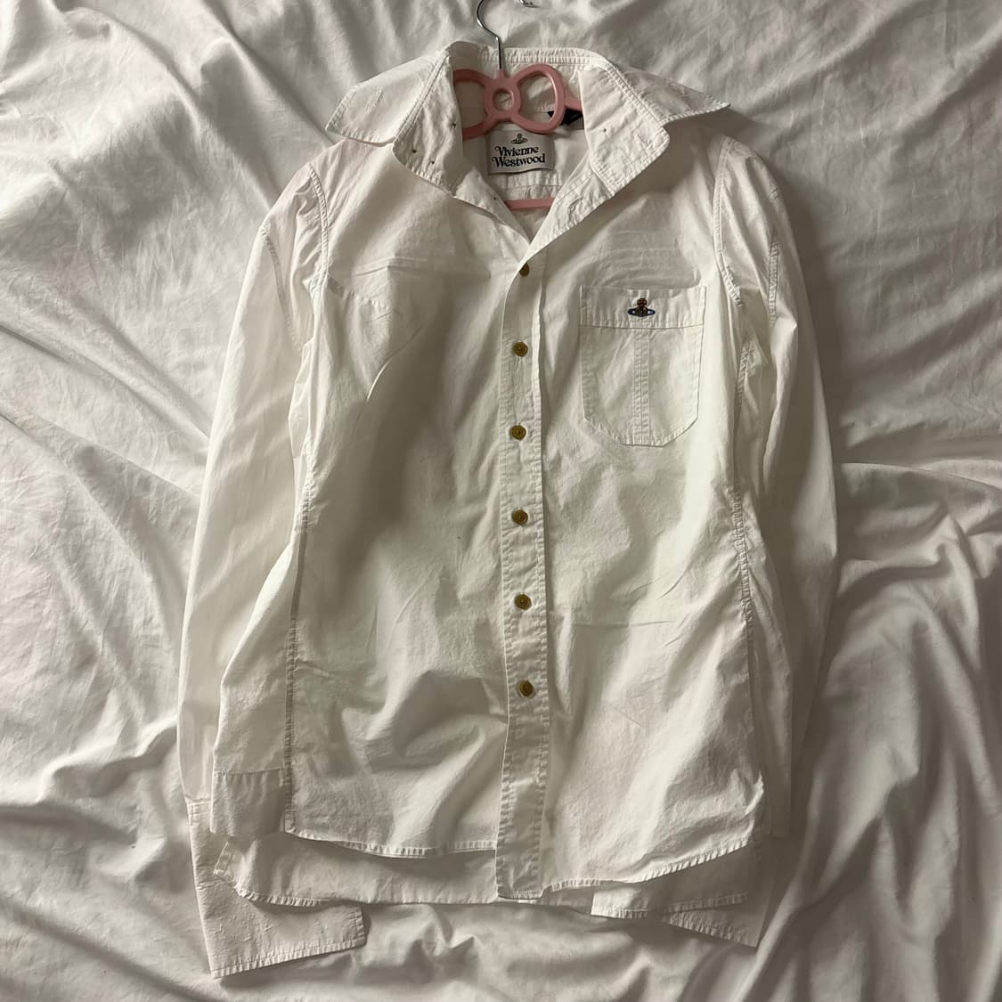 비비안웨스트우드 화이트 셔츠 상품이미지3